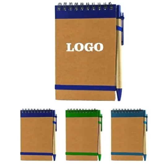 Recycled Notebook With Pen