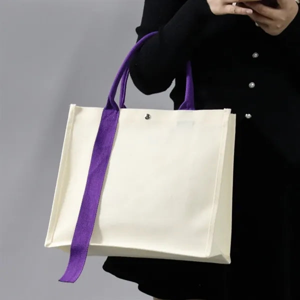 Three-dimensional Streamer Canvas Tote Bag