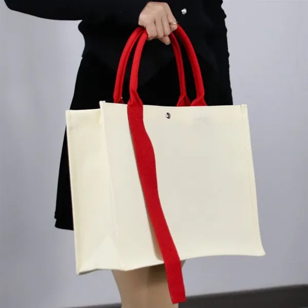 Three-dimensional Streamer Canvas Tote Bag