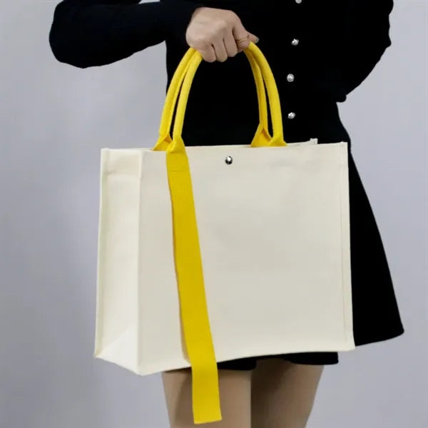Three-dimensional Streamer Canvas Tote Bag