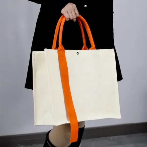 Three-dimensional Streamer Canvas Tote Bag