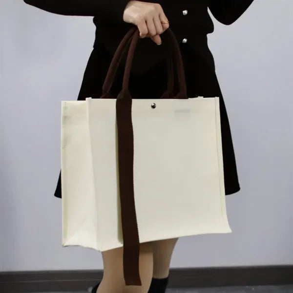 Three-dimensional Streamer Canvas Tote Bag