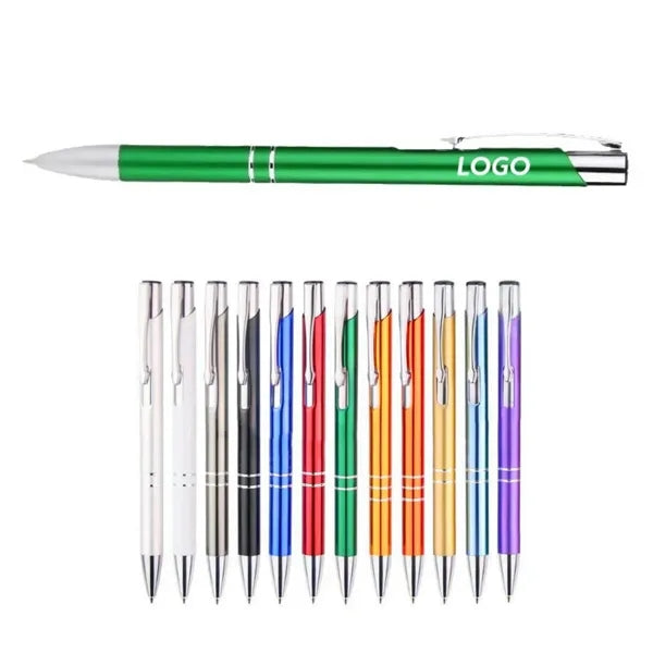Press Aluminum Rod Pen