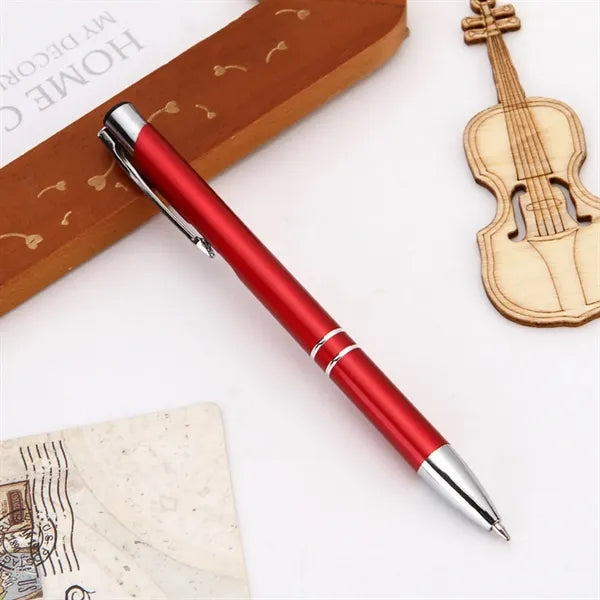 Press Aluminum Rod Pen