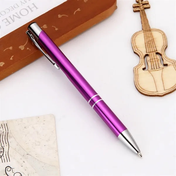 Press Aluminum Rod Pen