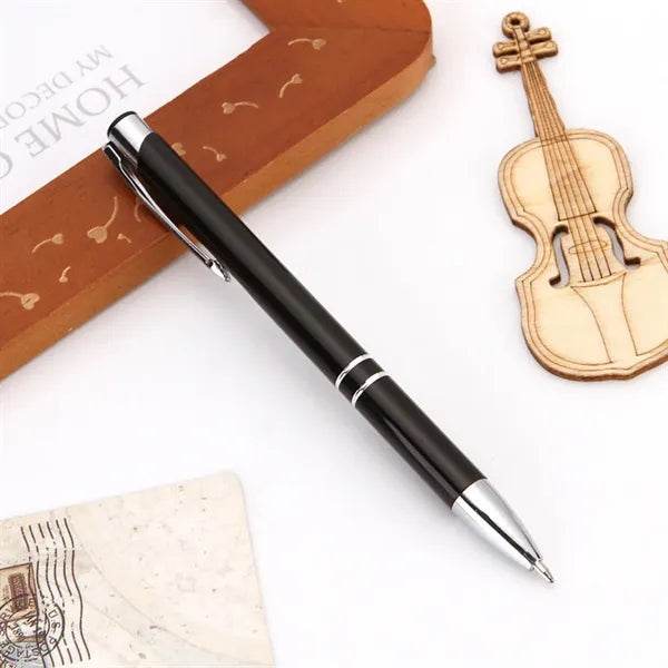 Press Aluminum Rod Pen