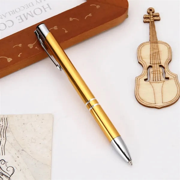 Press Aluminum Rod Pen