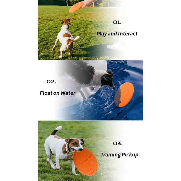 Soft Rubber Dog Flying Disc