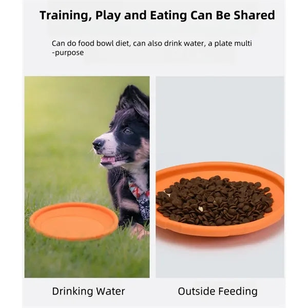 Soft Rubber Dog Flying Disc