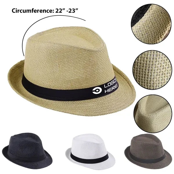 Short Brim Straw Sun Hat