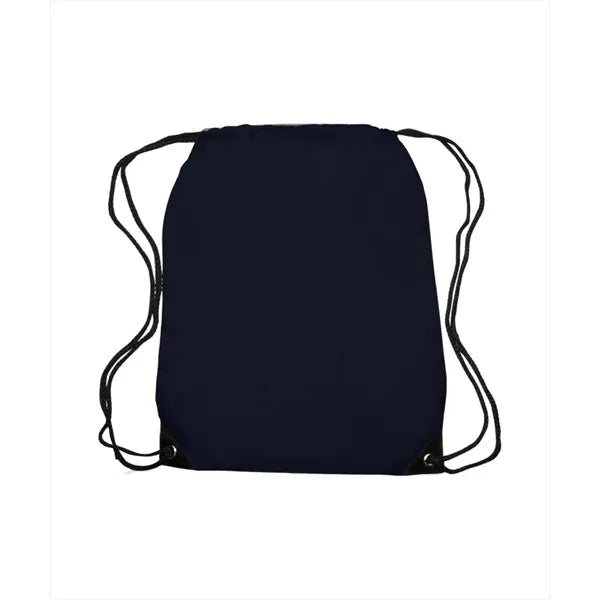 Union Printed - Black Trim Drawstring Bags