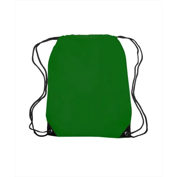 Union Printed - Black Trim Drawstring Bags