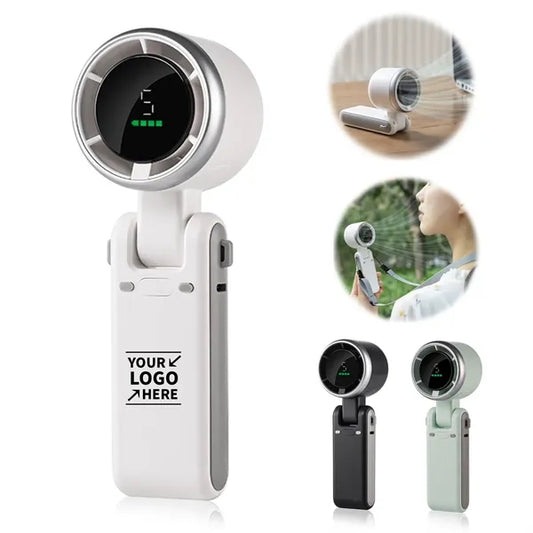 Portable USB Mini Handheld Brushless Motor Fan W/ Lanyard