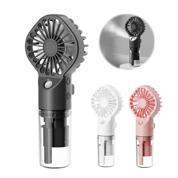 Portable USB Rechargeable Handheld Mist Fan