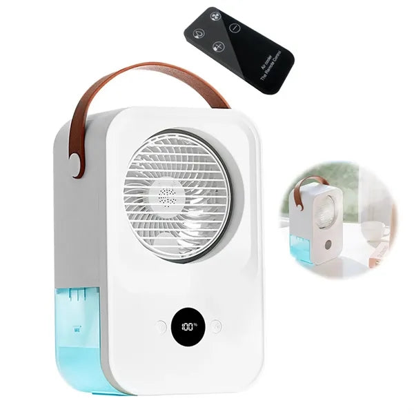 Mini USB Desktop Mist Air Conditioner Cooling Fan