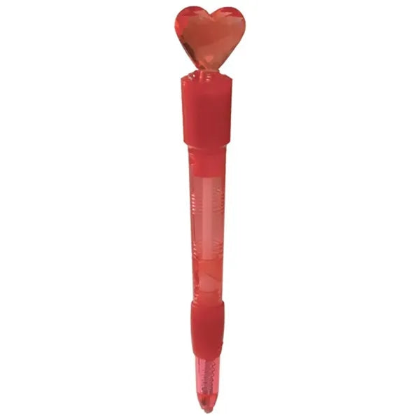 Ballpoint Light Up Heart Pen