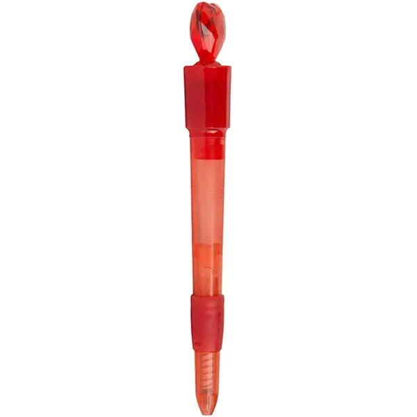 Ballpoint Light Up Heart Pen