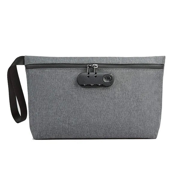 12" Smell Proof Bag with Combination Lock Waterproof Storage