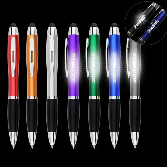 Light-Up Logo Stylus Pen 3 in 1