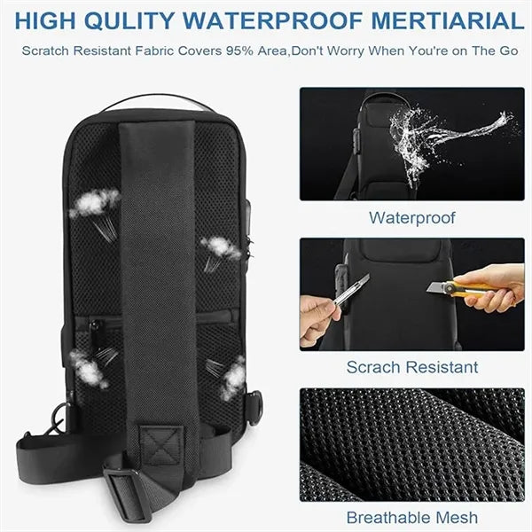 Anti Theft Crossbody Sling Bag