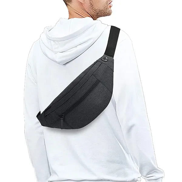Outdoor Fitness Lightweight Waterproof Crossbody Waist Bag