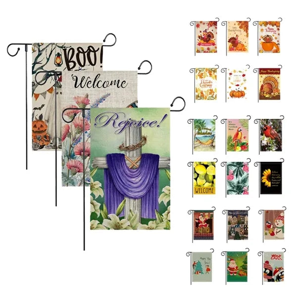 12" x 18" double-sided garden flag decorations for Halloween