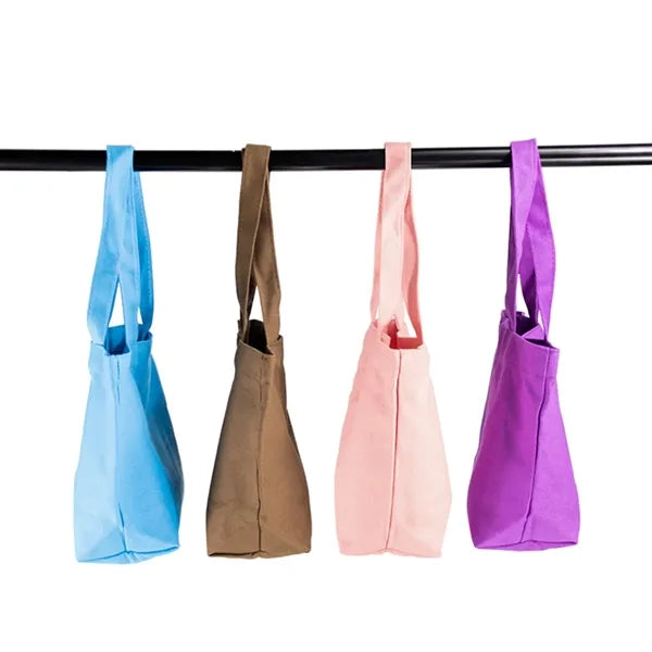 Colorful Portable Practical Customizable Canvas Tote Bag