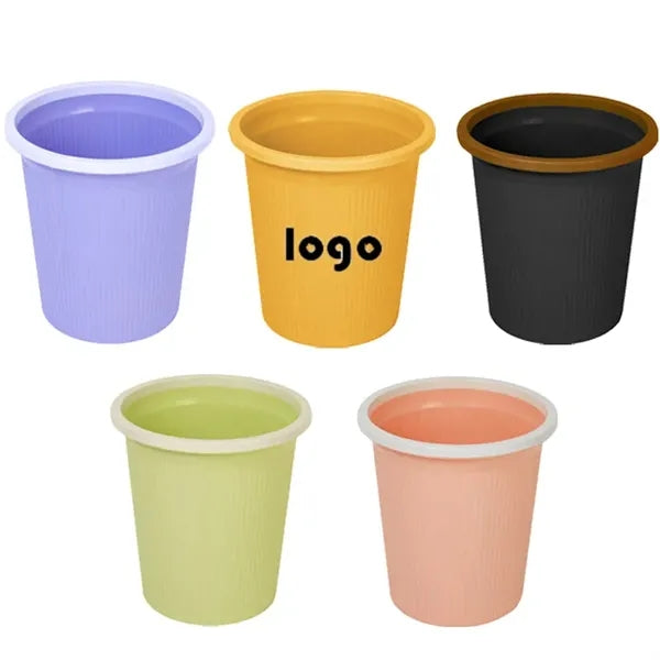 Plastic Cylinder Trash Can