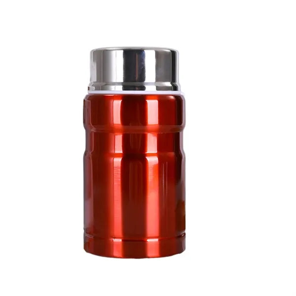 304 Stainless Steel 17oz Thermal Food Flask With Spoon