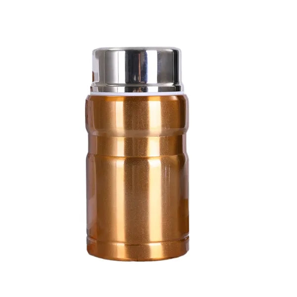 304 Stainless Steel 17oz Thermal Food Flask With Spoon