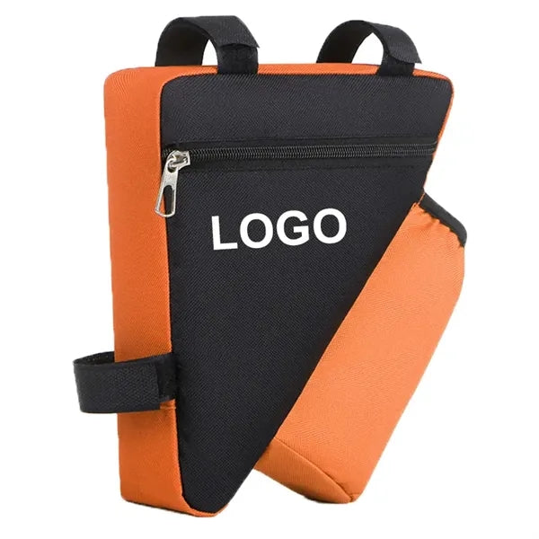 Water-Resistant Triangle Bike Frame Bag with Zipper