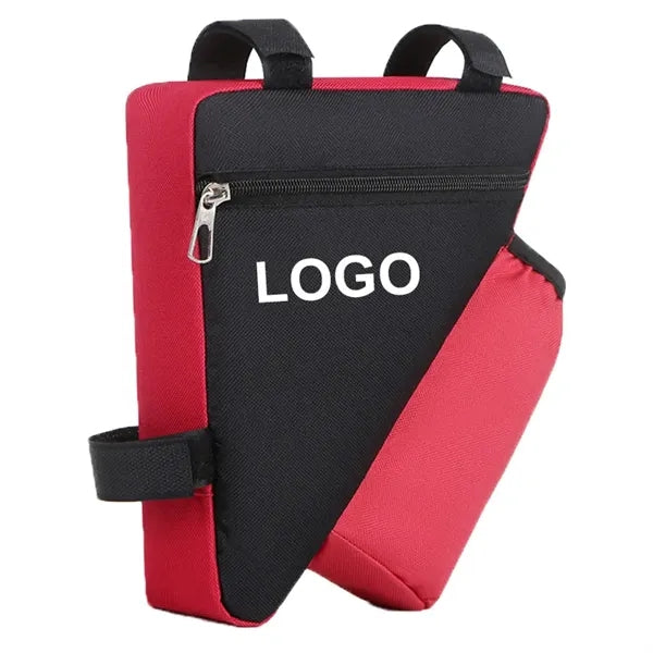 Water-Resistant Triangle Bike Frame Bag with Zipper