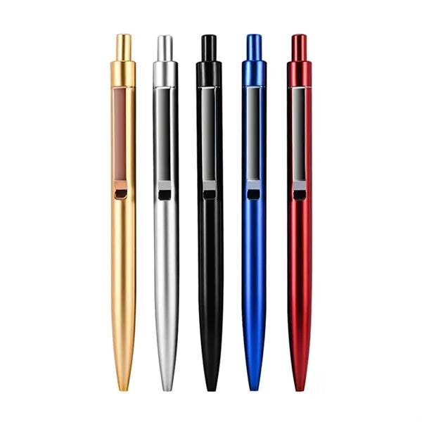 Retractable Metal Gel Pen