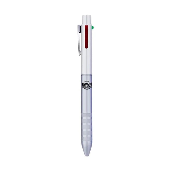 4-Color Retractable Metal Gel Pen