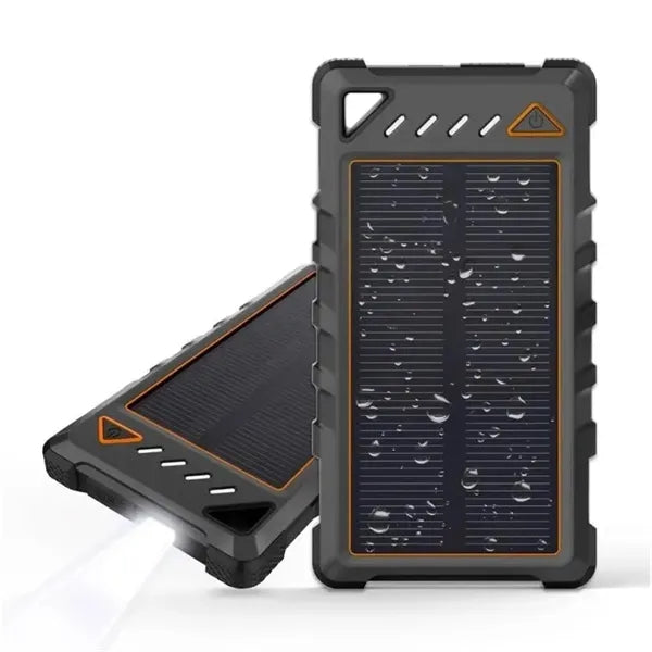 Waterproof and Shockproof 10,000mAh Solar Power Charger