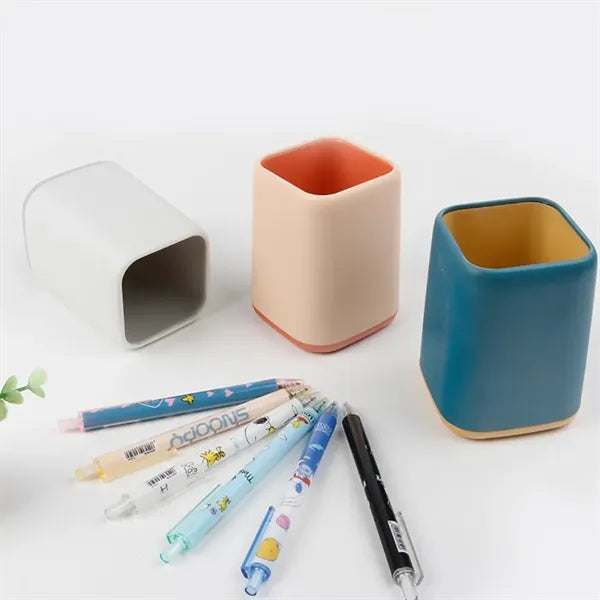Desktop Pen Holder and Makeup Brush Organizer