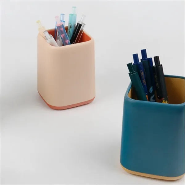 Desktop Pen Holder and Makeup Brush Organizer