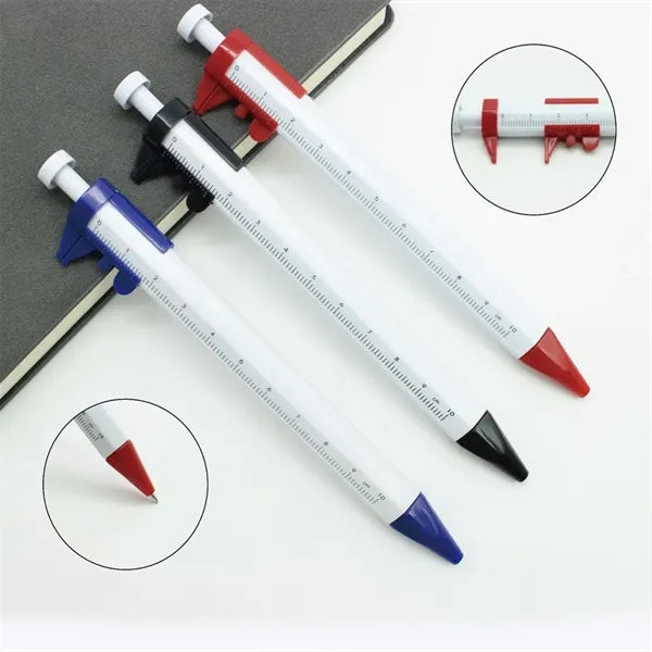 Plastic Vernier Caliper Ballpoint Pen