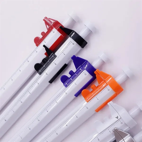 Plastic Vernier Caliper Ballpoint Pen