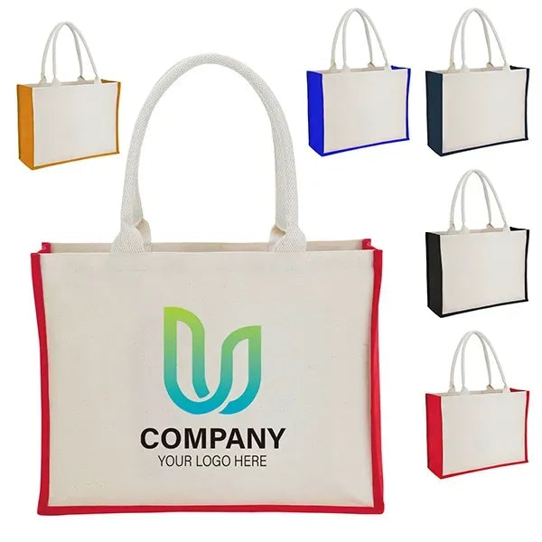 Cotton Landscape Tote