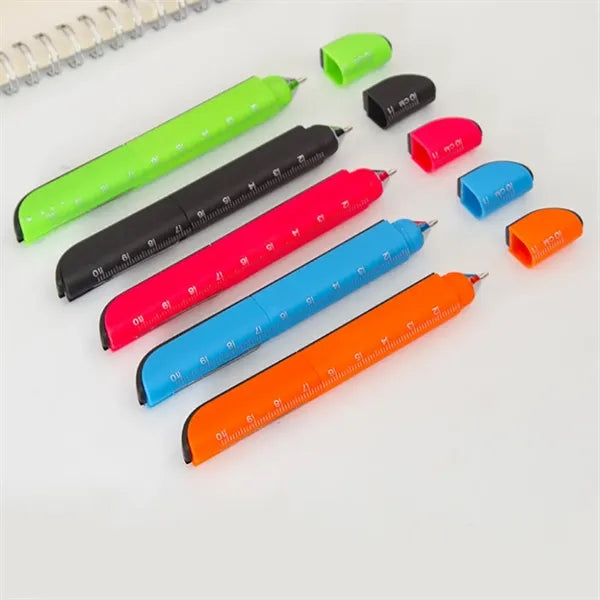 4-in-1 Multifunction Ballpoint Pen with Scissors