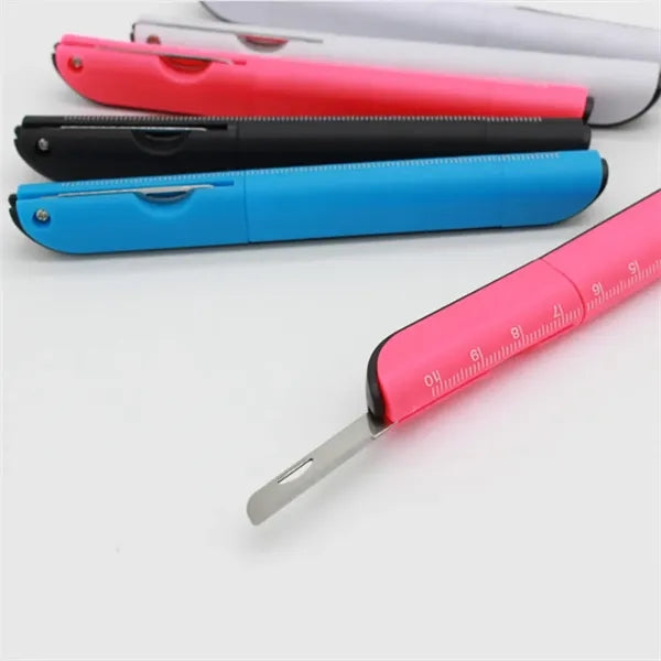 4-in-1 Multifunction Ballpoint Pen with Scissors