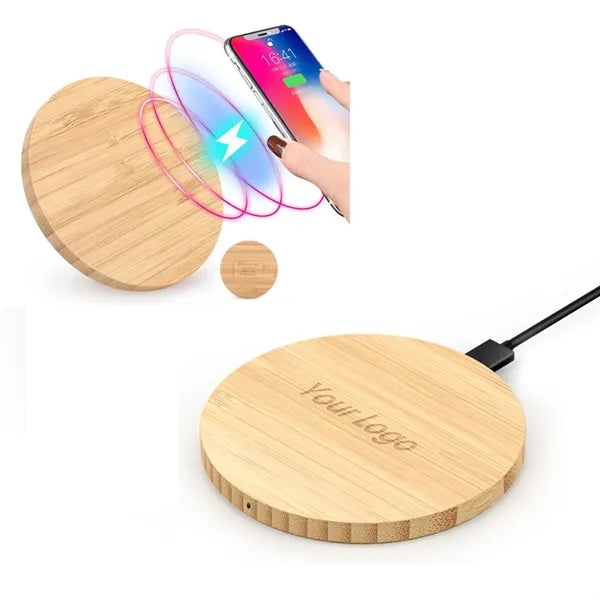 Bamboo Wireless Charger Pad
