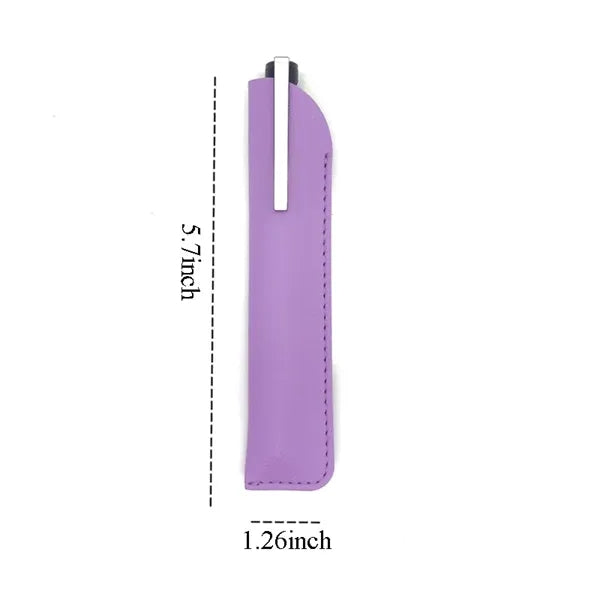 Single Pen Sleeve PU Leather