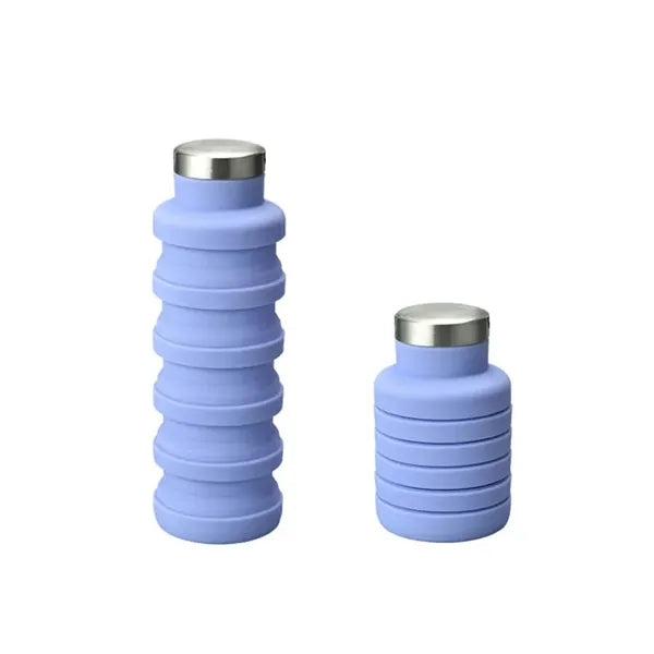 18oz Silicone Outdoor Collapsible Water Bottle