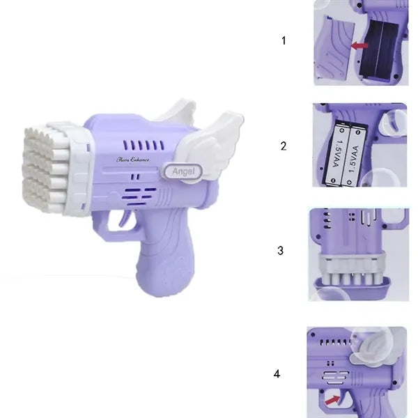 42 Holes Bubble Machine Gun