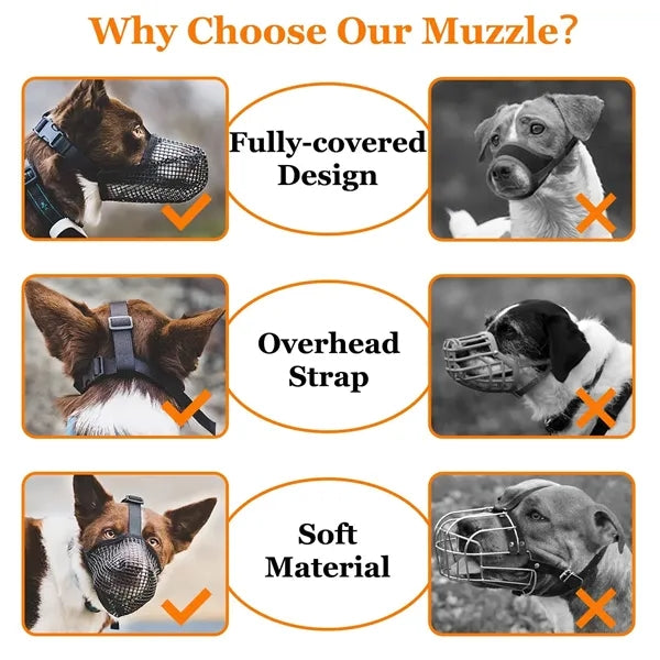 Dog Muzzle for Optimal Comfort