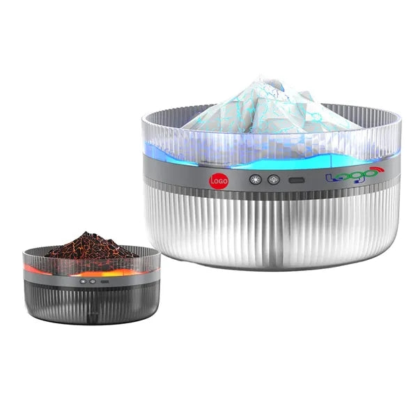 Flame Air Humidifier with Essential Oil Aroma Diffuser