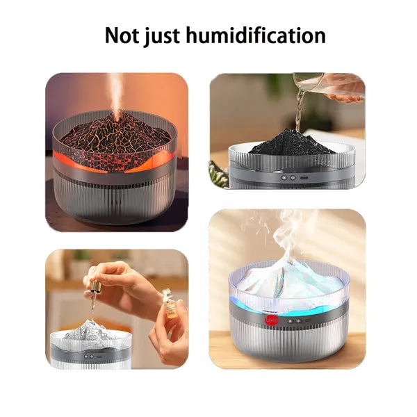 Volcano Aromatherapy Humidifier Essential Oil Diffuser