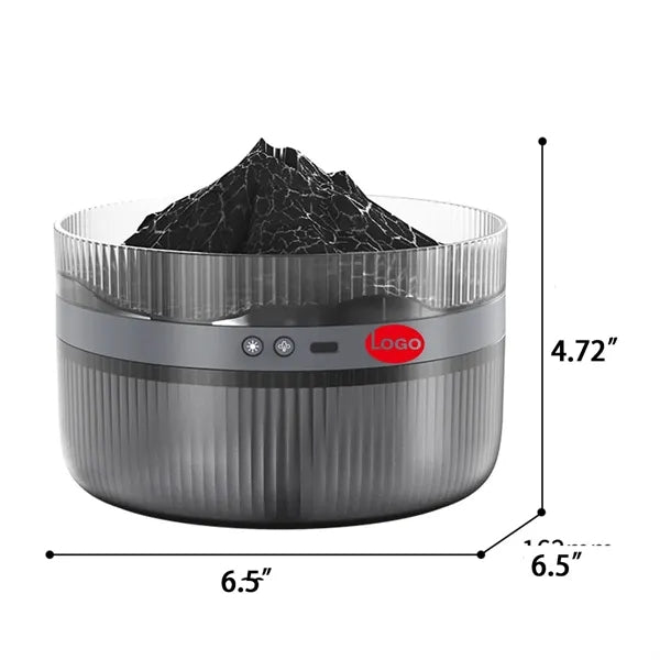 Flame Air Humidifier with Essential Oil Aroma Diffuser